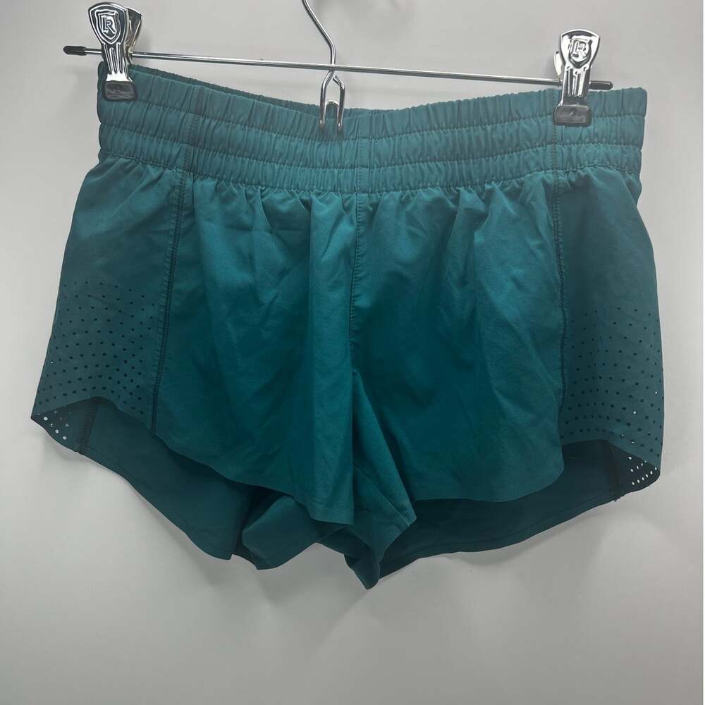 Athleta Low Rise 2.5" Vented Running Shorts Teal Women XXS